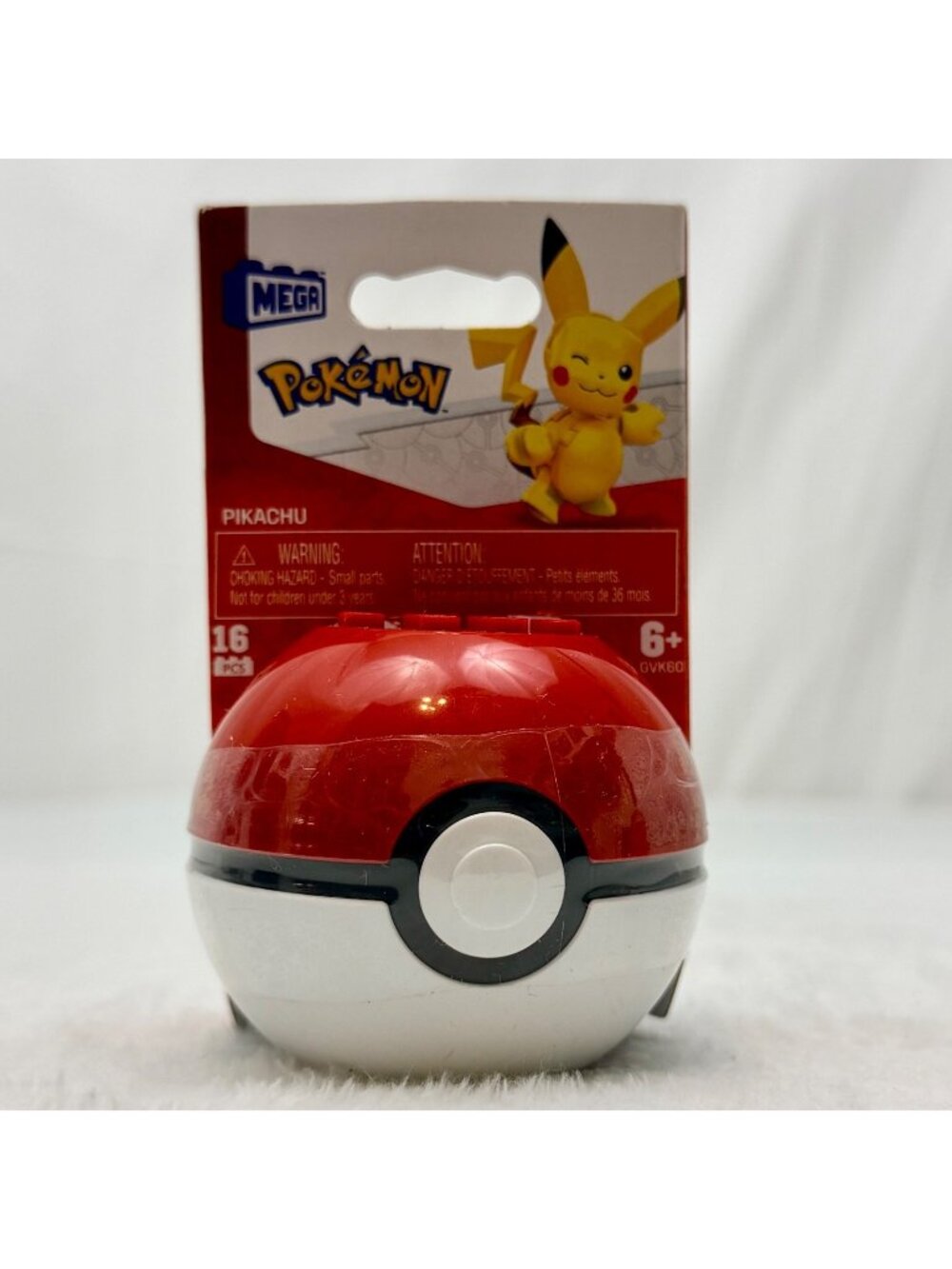 MEGA Construx Pokémon Poké Ball 16 Piece Set Pikachu 2022 Mattel Canada